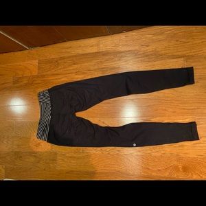 Lululemon Black Yoga Pants Tights